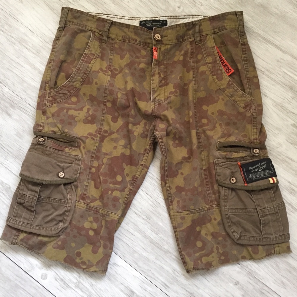 Men’s Standard & Grind After Lunch Camo Shorts  36